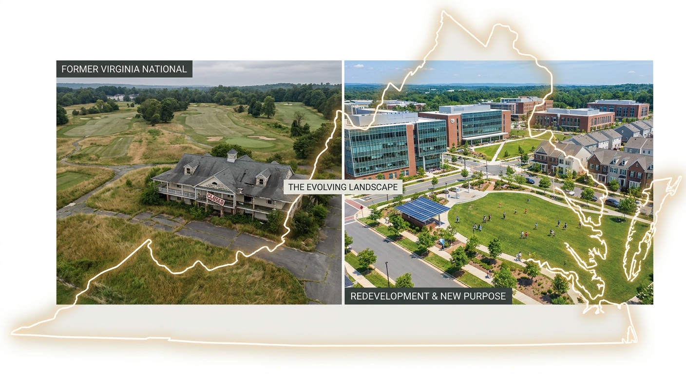 Top 5 Public Golf Courses Closed or Redeveloped in Virginia: The Virginia National Case Study