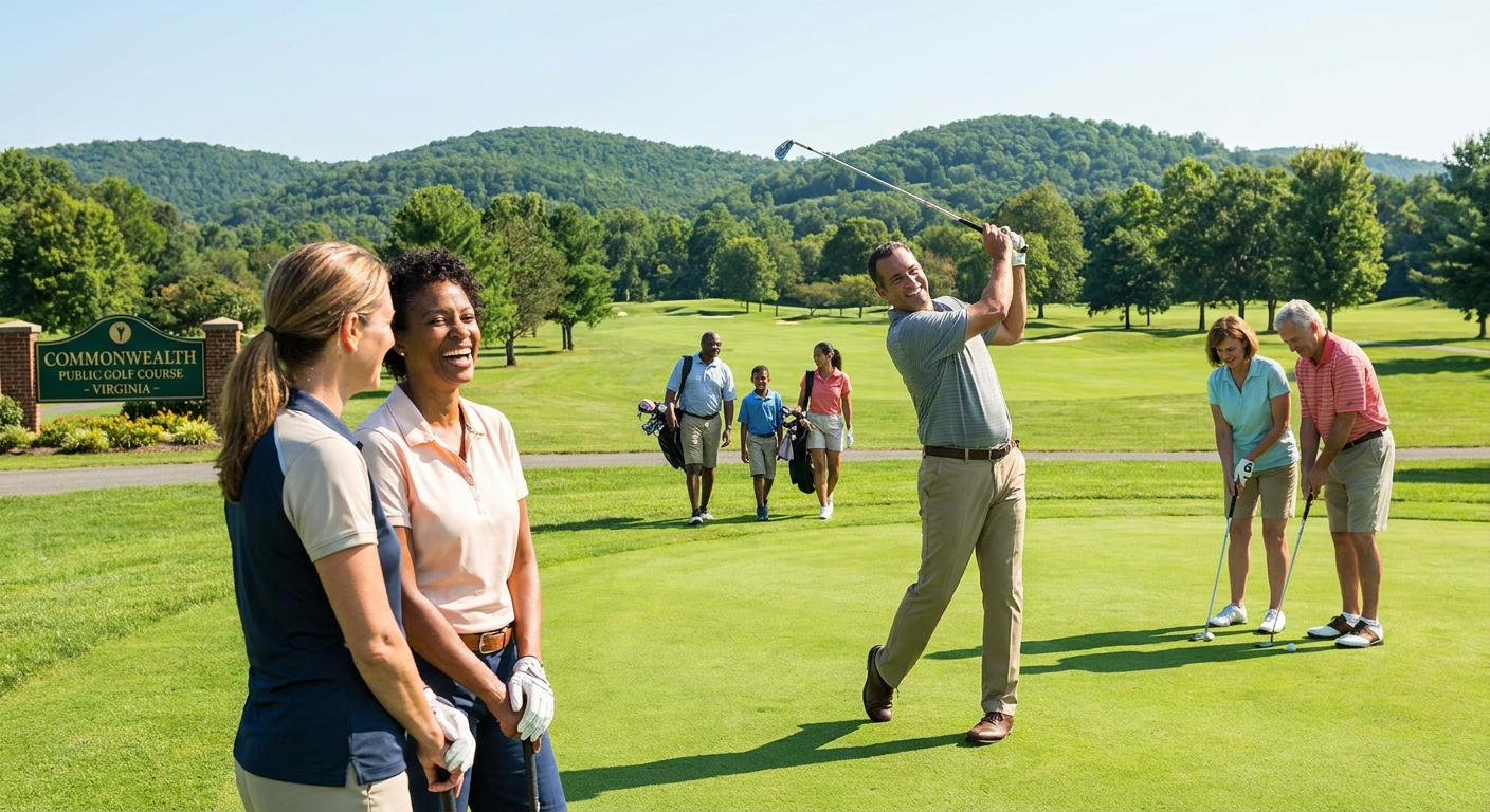 Golf in Virginia: A Guide to Open Year-Round Public Courses (Counterpoint to Virginia National)